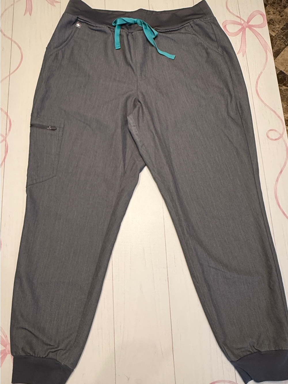 FIGS Zamora High-Rise Jogger Scrub Pant Size Large Petite